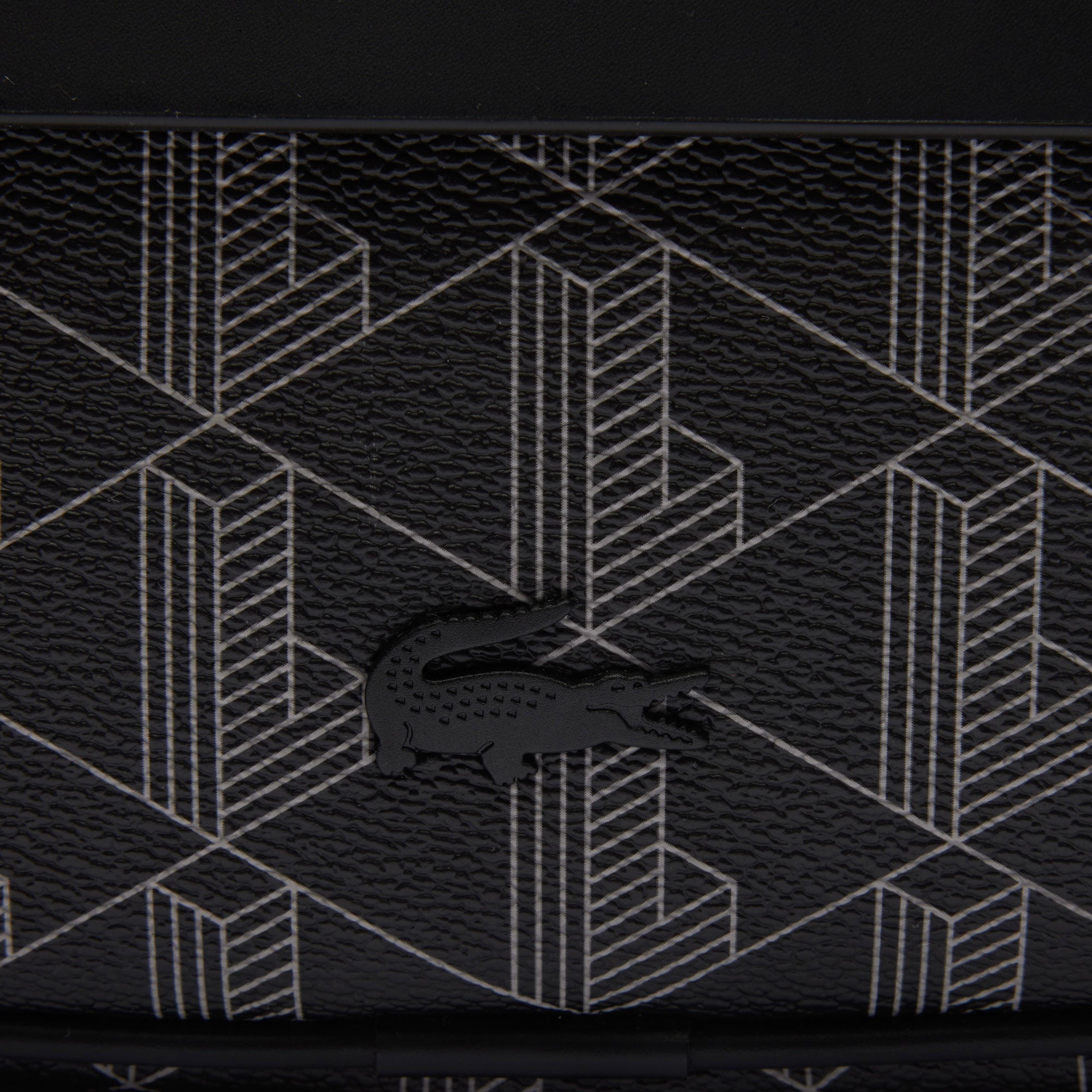 Lacoste The Blend Erkek Monogram Siyah Postacı Çantası