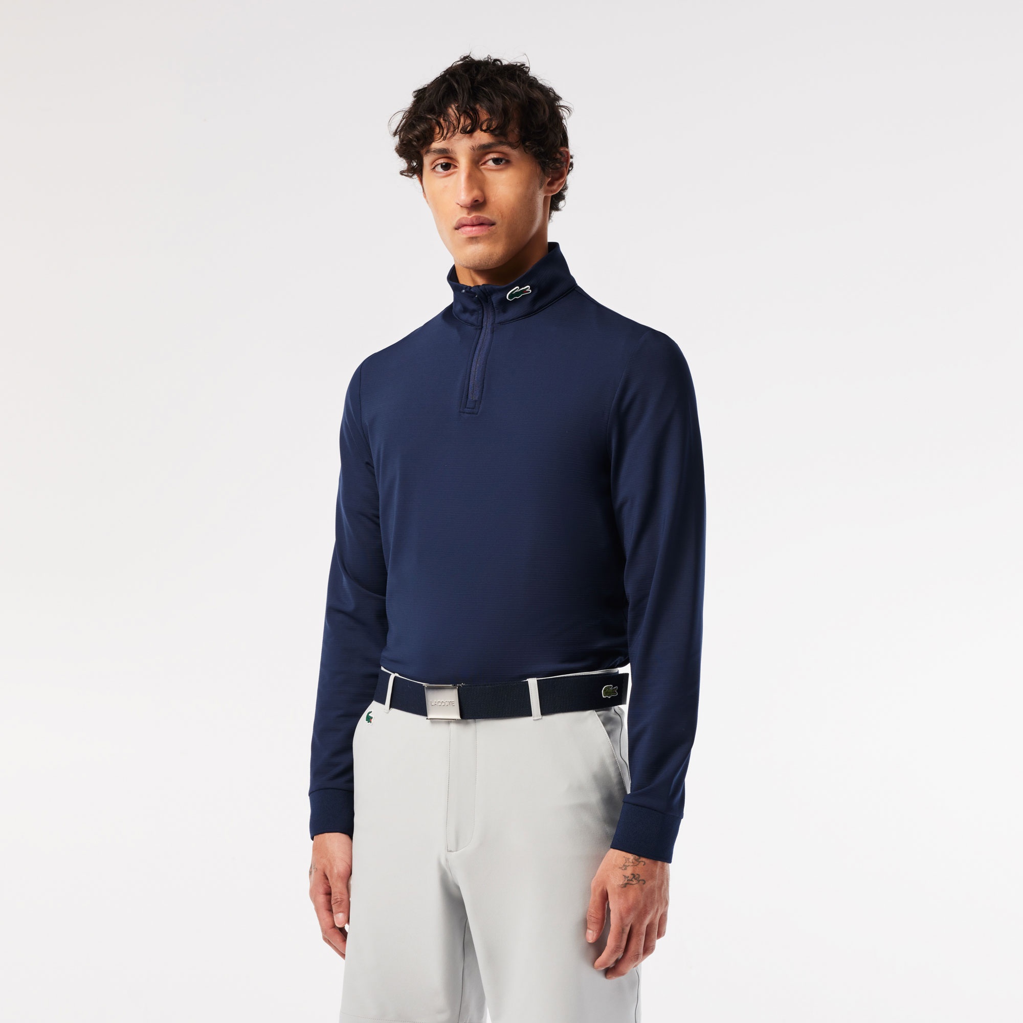 Lacoste L.12.12 Erkek Lacivert Kemer