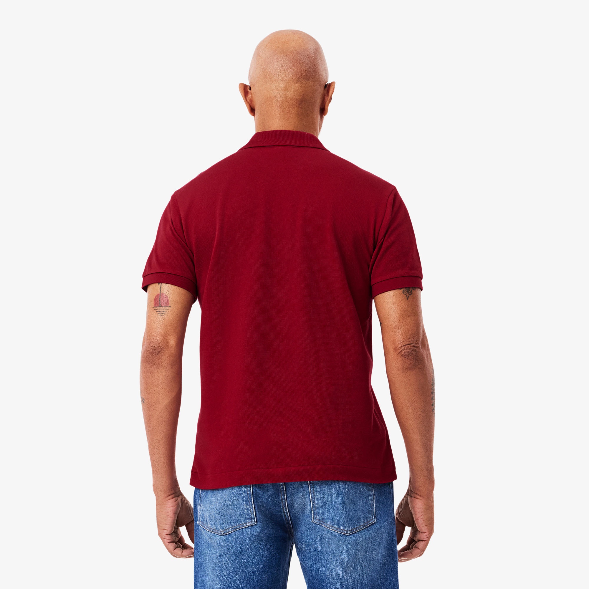 Lacoste L.12.12 Erkek Classic Fit Bordo Polo