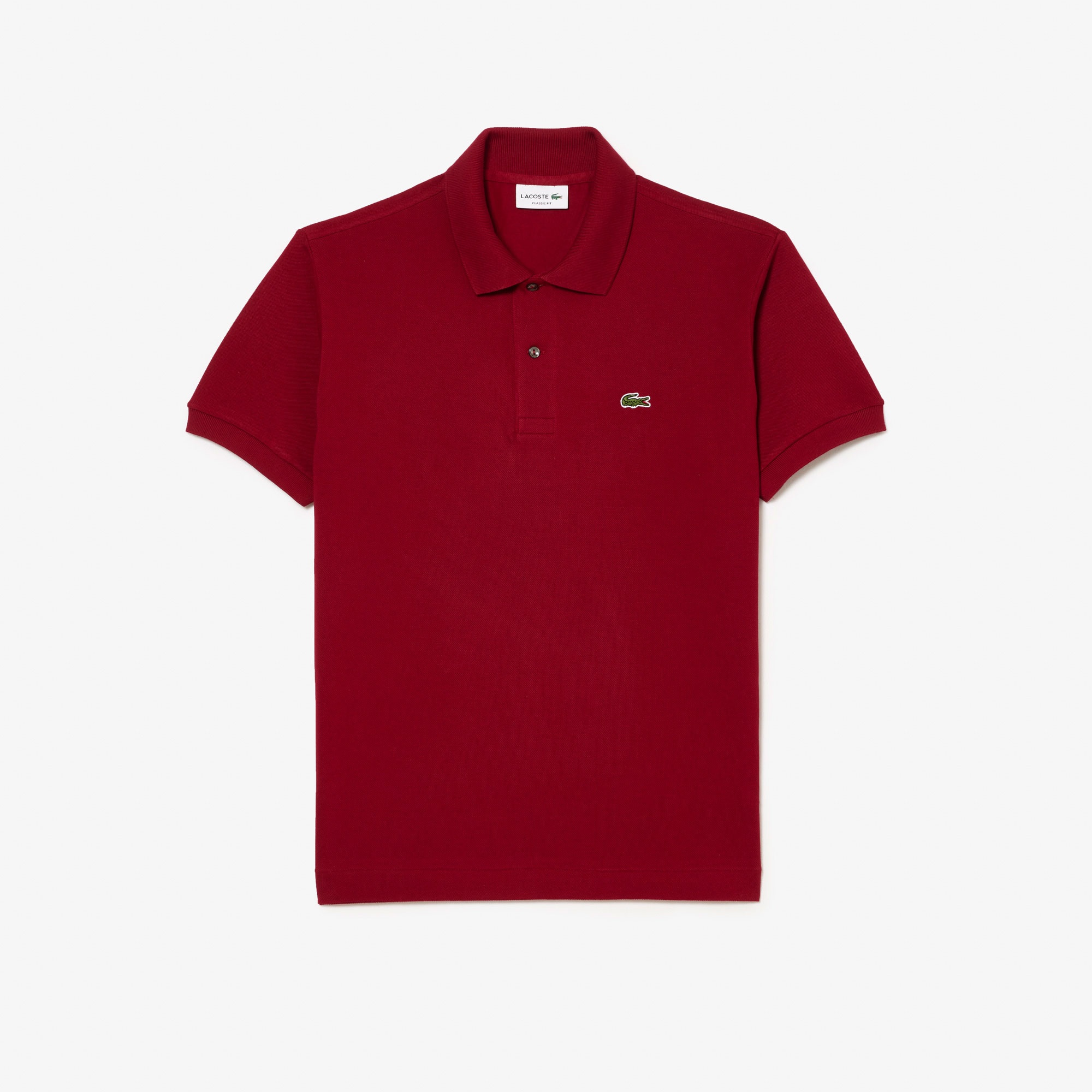 Lacoste L.12.12 Erkek Classic Fit Bordo Polo