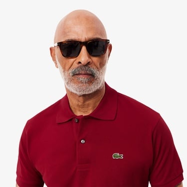  Lacoste L.12.12 Erkek Classic Fit Bordo Polo