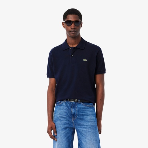  Lacoste L.12.12 Erkek Classic Fit Lacivert Polo