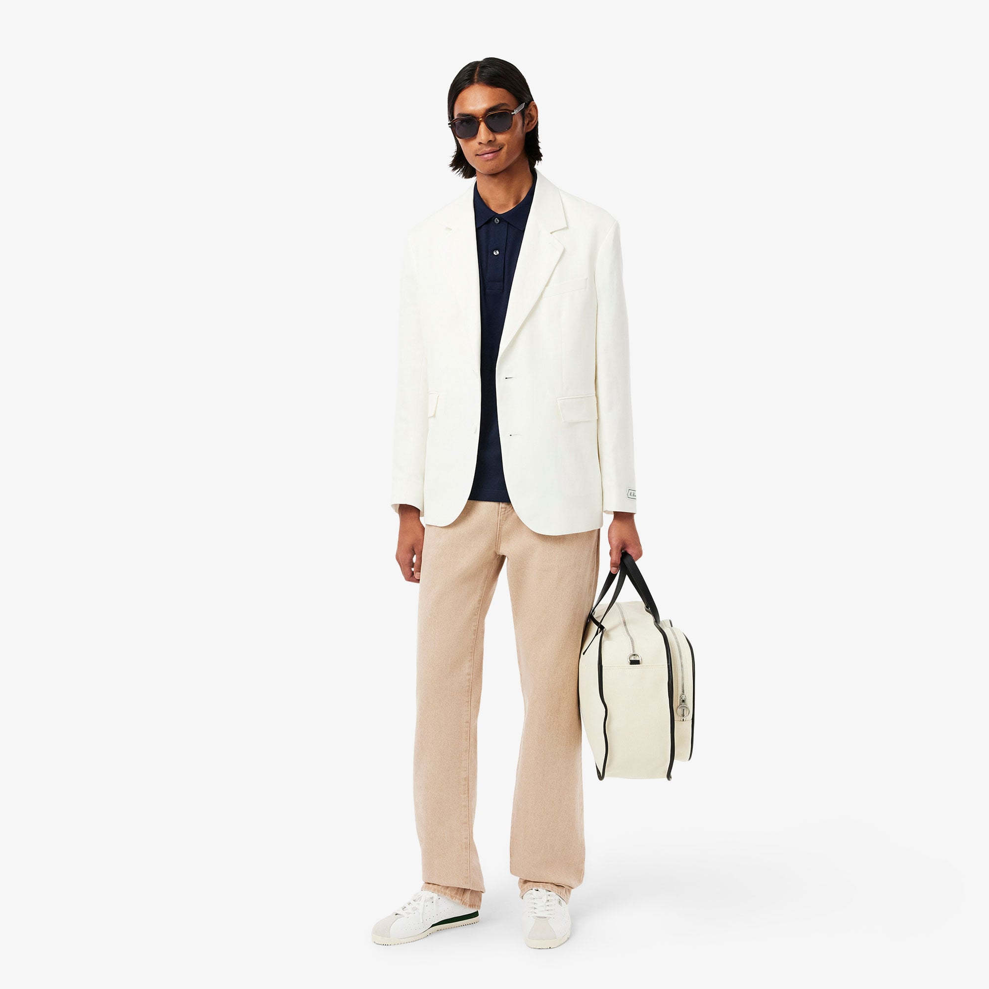  Lacoste L.12.12 Erkek Slim Fit Lacivert Polo