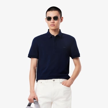  Lacoste Paris Erkek Regular Fit Lacivert Polo