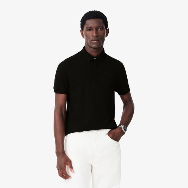  Lacoste Paris Erkek Regular Fit Siyah Polo