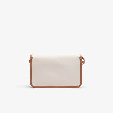  Lacoste Heritage Canvas Kadın Bej Postacı Çantası