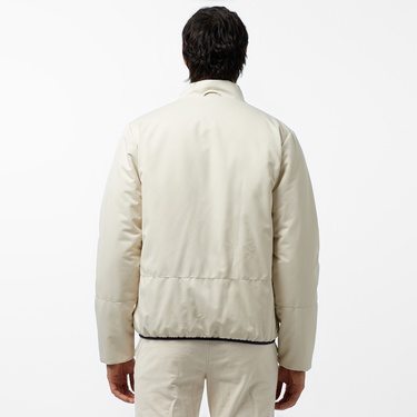  Erkek Regular Fit Dik Yaka Çift Taraflı Lacivert Mont