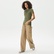Lacoste Loose Fit Kadın Bej Pantolon