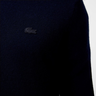  Erkek Regular Fit Bisiklet Yaka Lacivert Triko