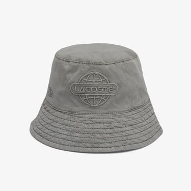  Lacoste House of SuperStep X Lacoste Unisex Gri Şapka