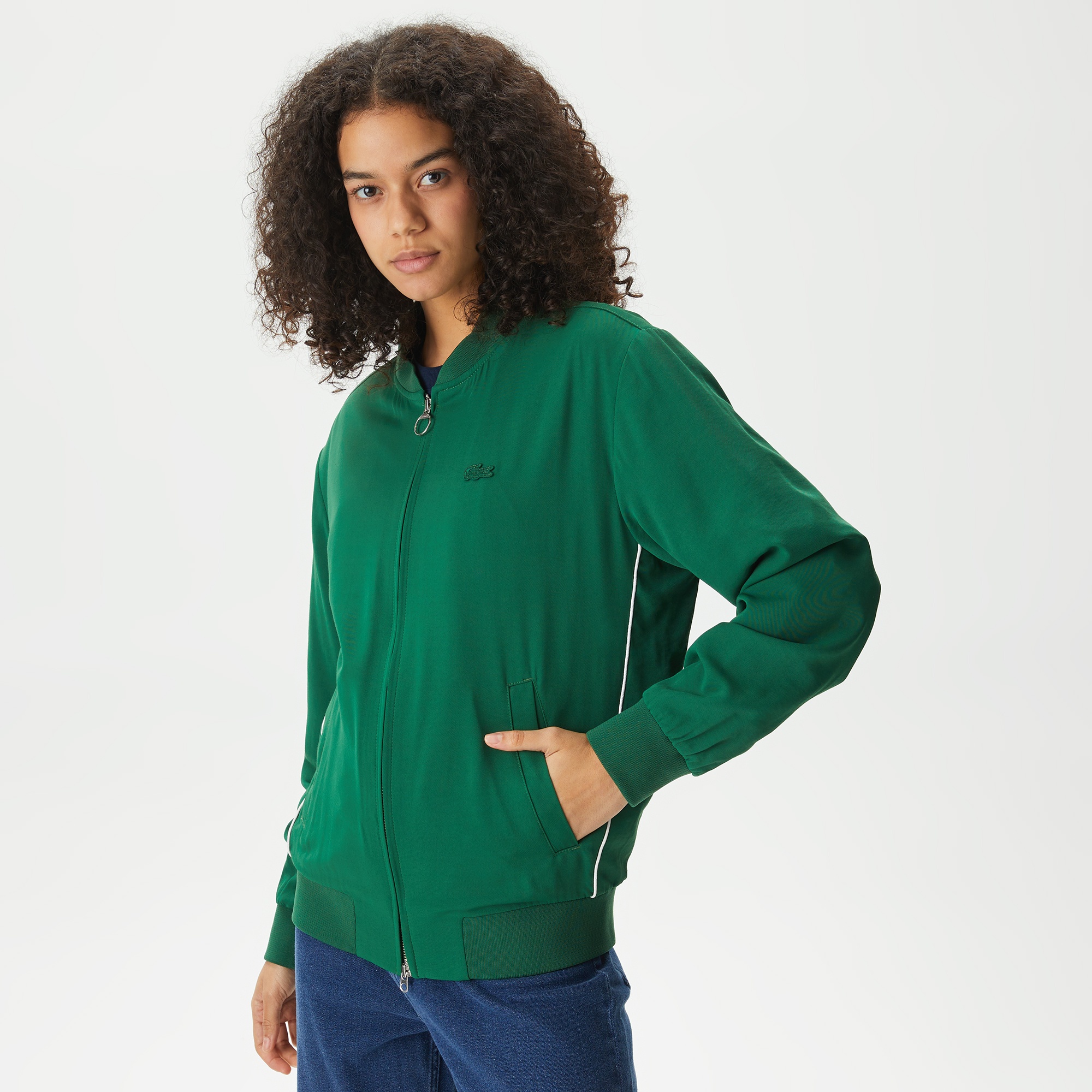 Lacoste Kadın Yeşil Mont