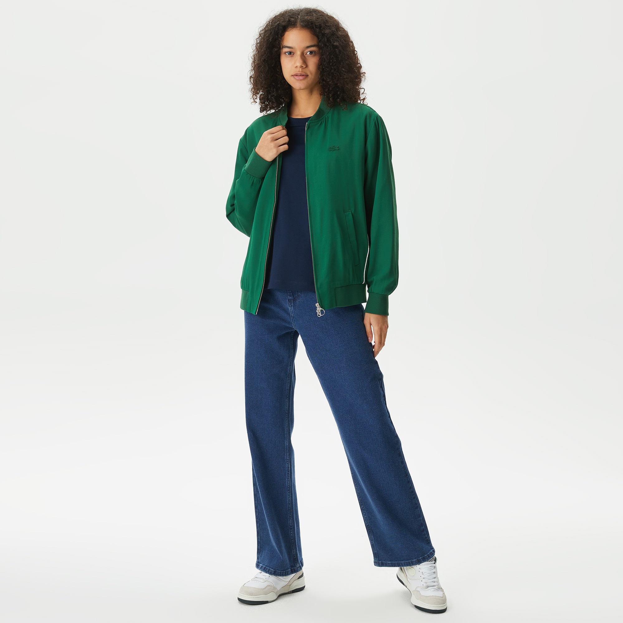 Lacoste Kadın Yeşil Mont