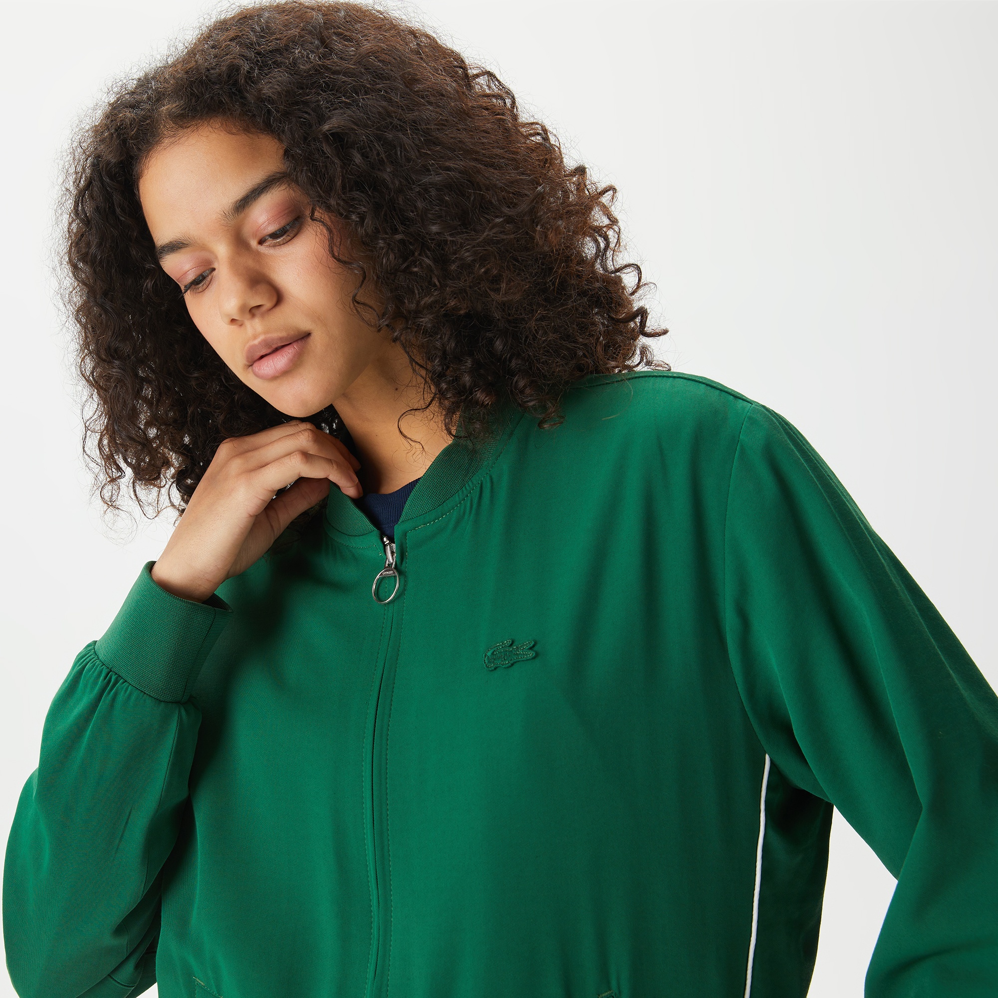 Lacoste Kadın Yeşil Mont