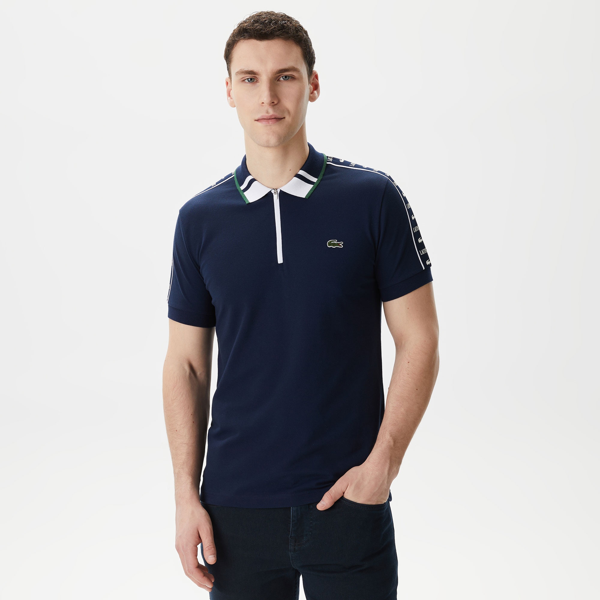 Lacoste Erkek Lacivert Polo