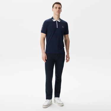  Lacoste Erkek Lacivert Polo