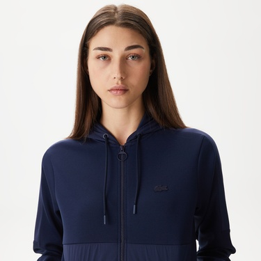  Lacoste Kadın Lacivert Sweatshirt