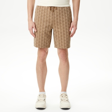  Lacoste Erkek Bej Şort
