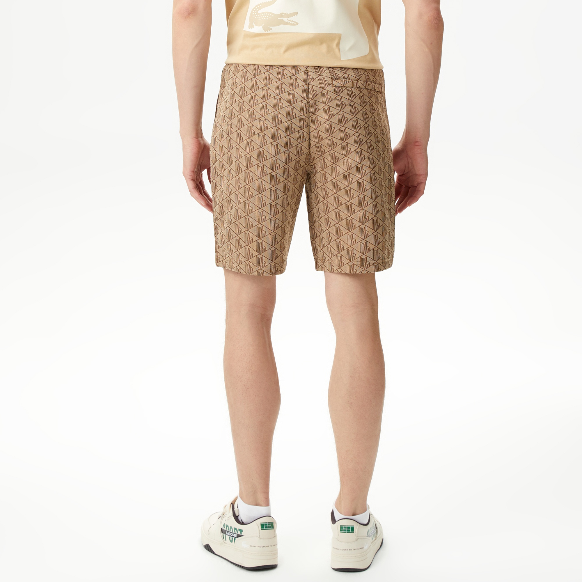 Lacoste Erkek Bej Şort