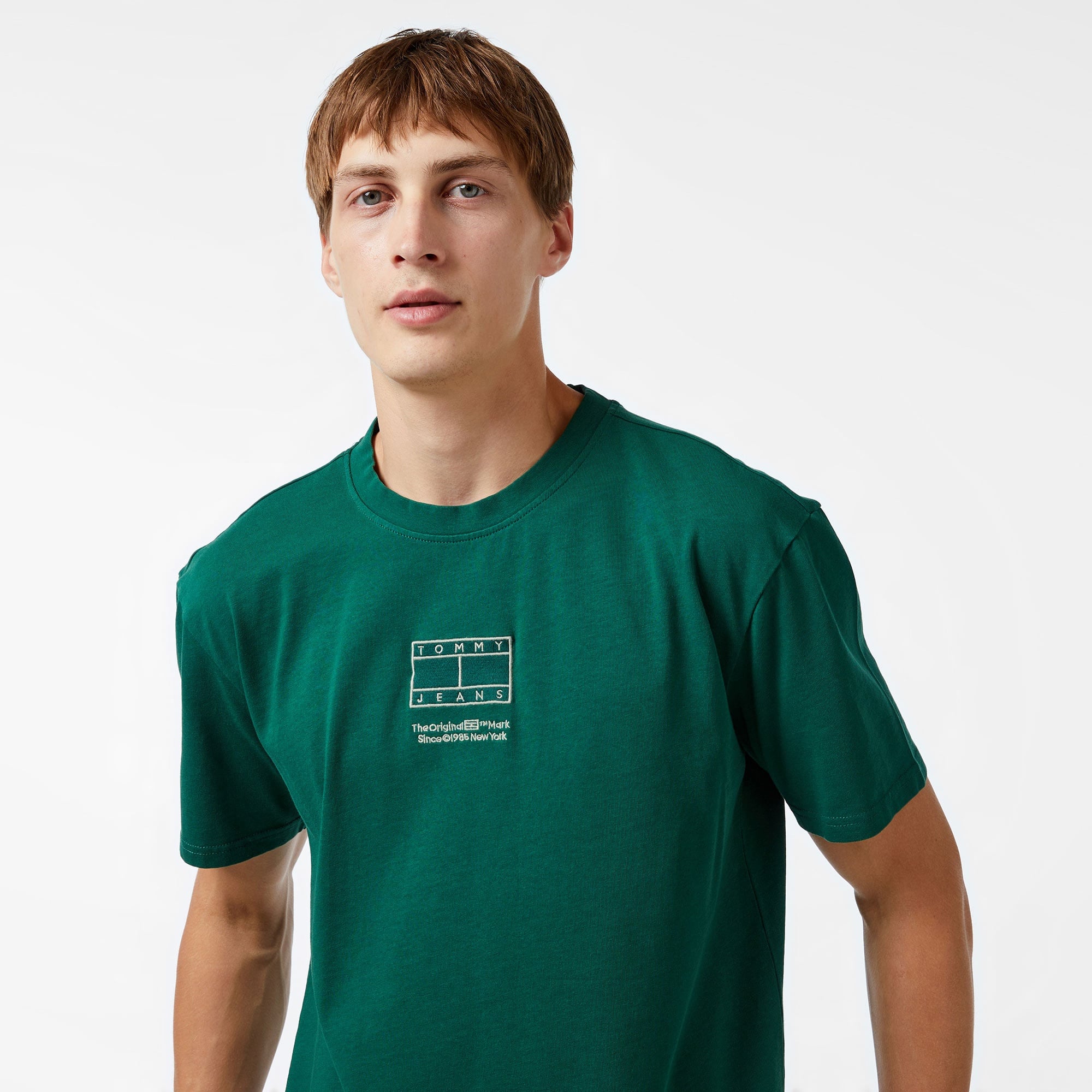 Tommy Hilfiger Erkek Yeşil T-Shirt