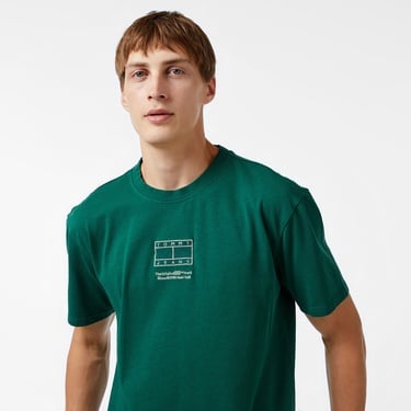  Tommy Hilfiger Erkek Yeşil T-Shirt