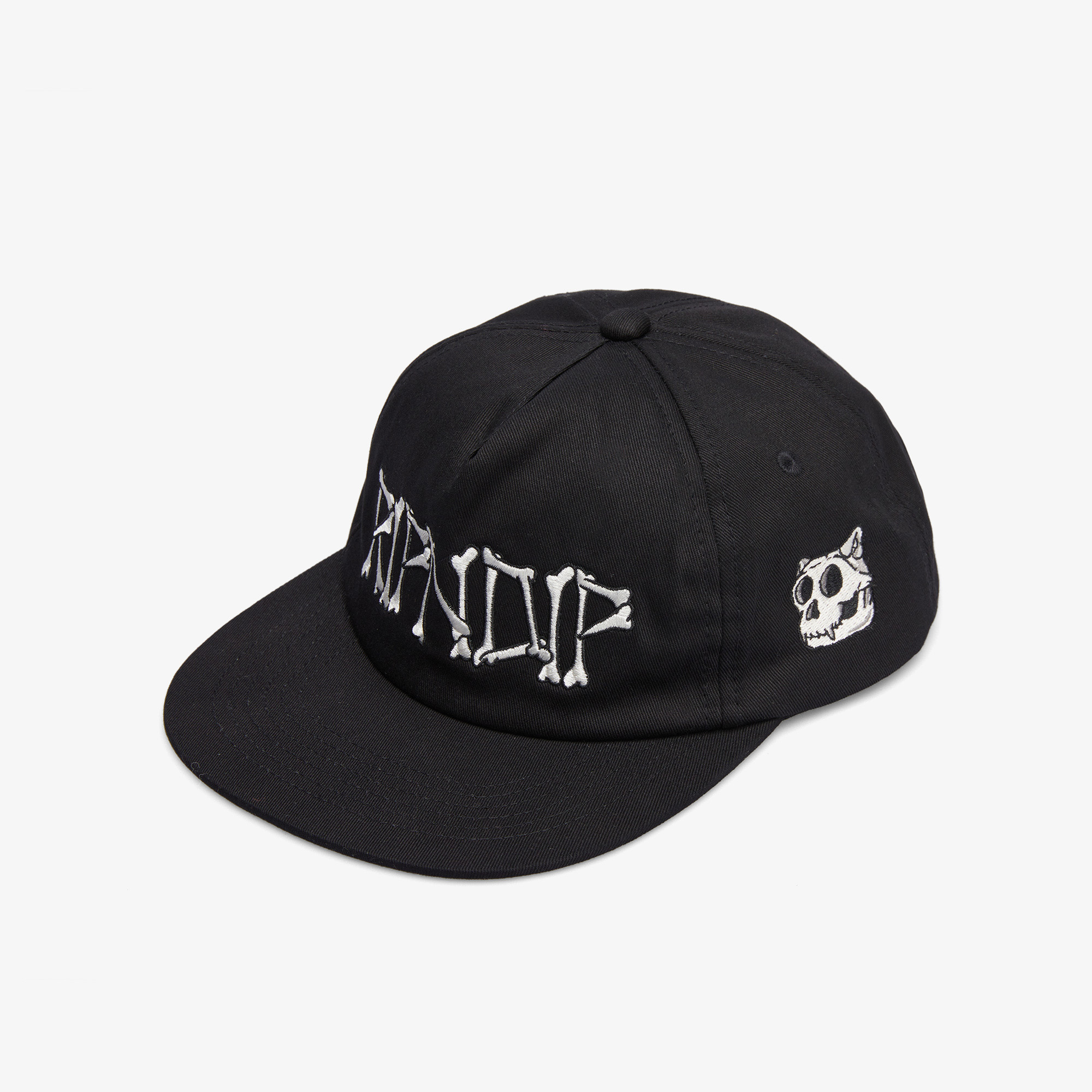  Ripndip Bones Snapback Erkek Siyah Şapka