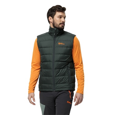  Jack Wolfskin Ather Down Vest Erkek Yeşil Yelek