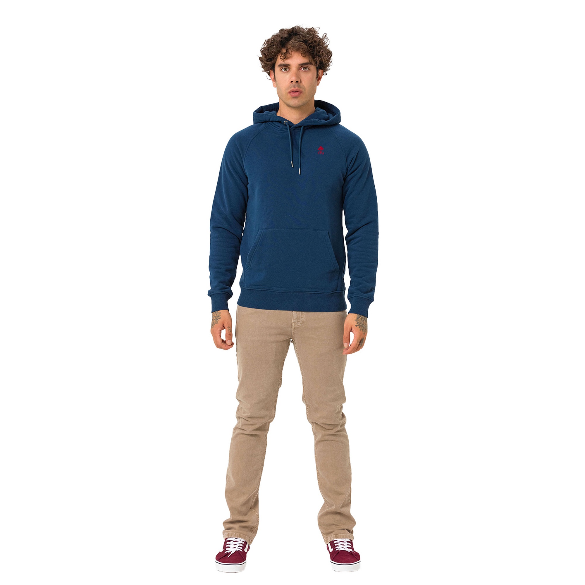 Routefield Hedge Erkek Mavi Sweatshirt
