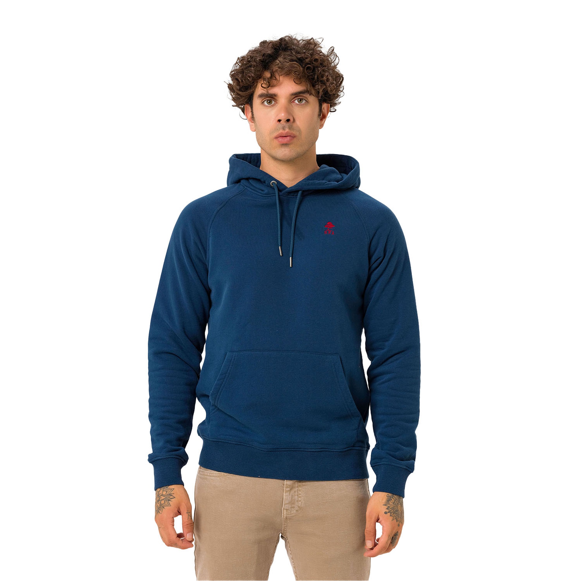 Routefield Hedge Erkek Mavi Sweatshirt