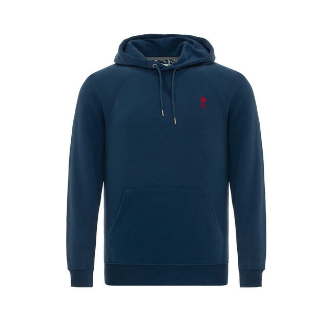  Routefield Hedge Erkek Mavi Sweatshirt
