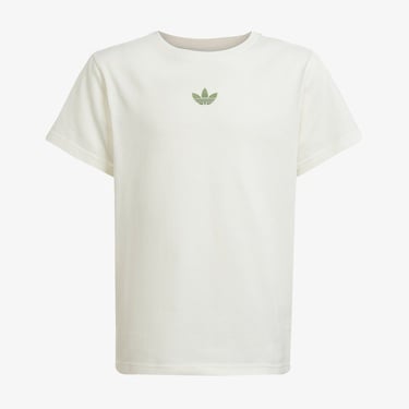  adidas Minecraft JR Trefoil Infıll Genç Çocuk Beyaz T-Shirt