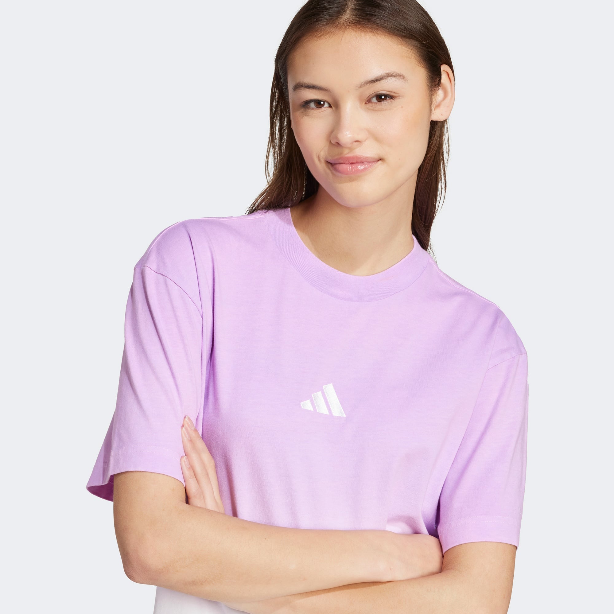 Adidas Loose Dip-Dye Kadın Beyaz T-Shirt