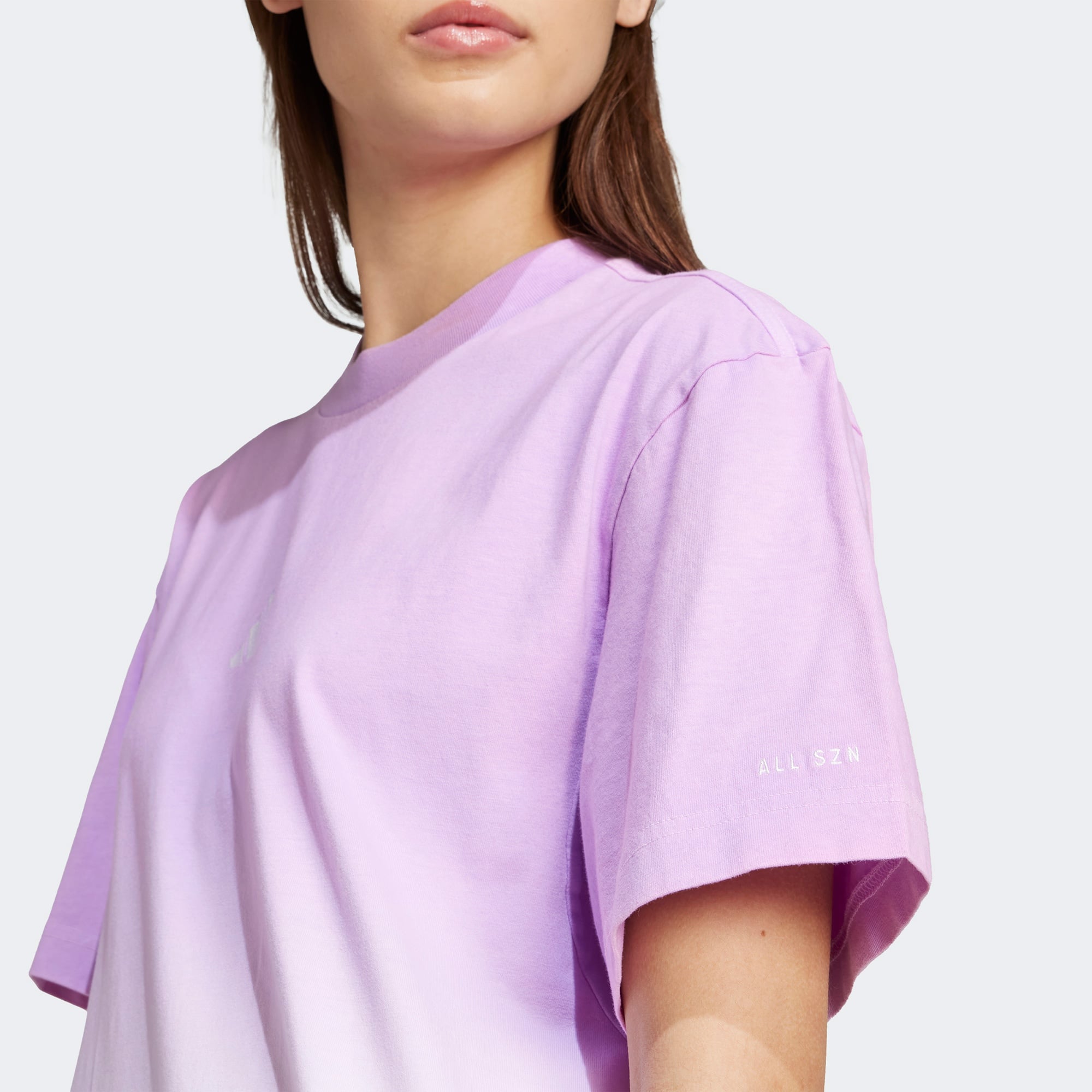 Adidas Loose Dip-Dye Kadın Beyaz T-Shirt