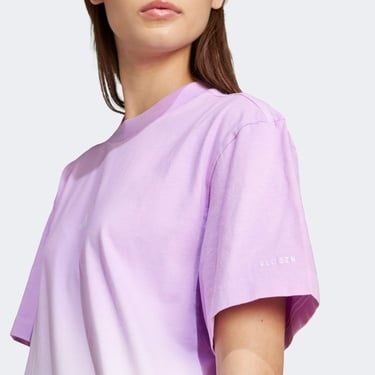  Adidas Loose Dip-Dye Kadın Beyaz T-Shirt