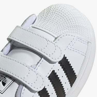  adidas Superstar II Comfort Closure Çocuk Beyaz Sneaker