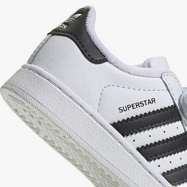  adidas Superstar II Comfort Closure Çocuk Beyaz Sneaker