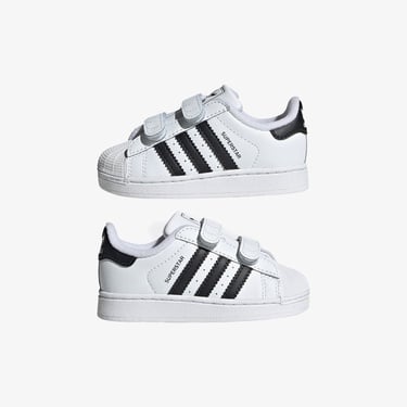 adidas Superstar II Comfort Closure Çocuk Beyaz Sneaker