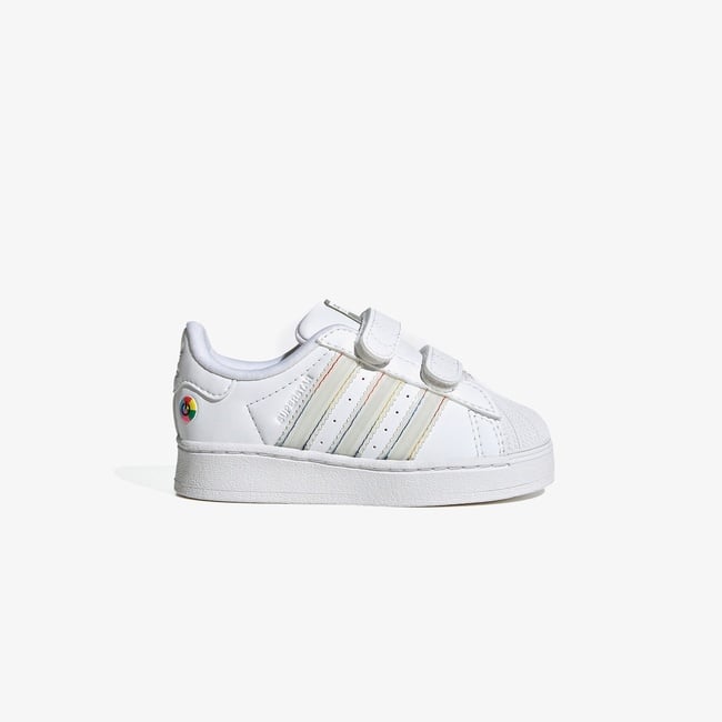  adidas Superstar LED Lights Comfort Closure Çocuk Beyaz Sneaker