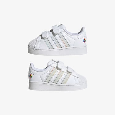  adidas Superstar LED Lights Comfort Closure Çocuk Beyaz Sneaker