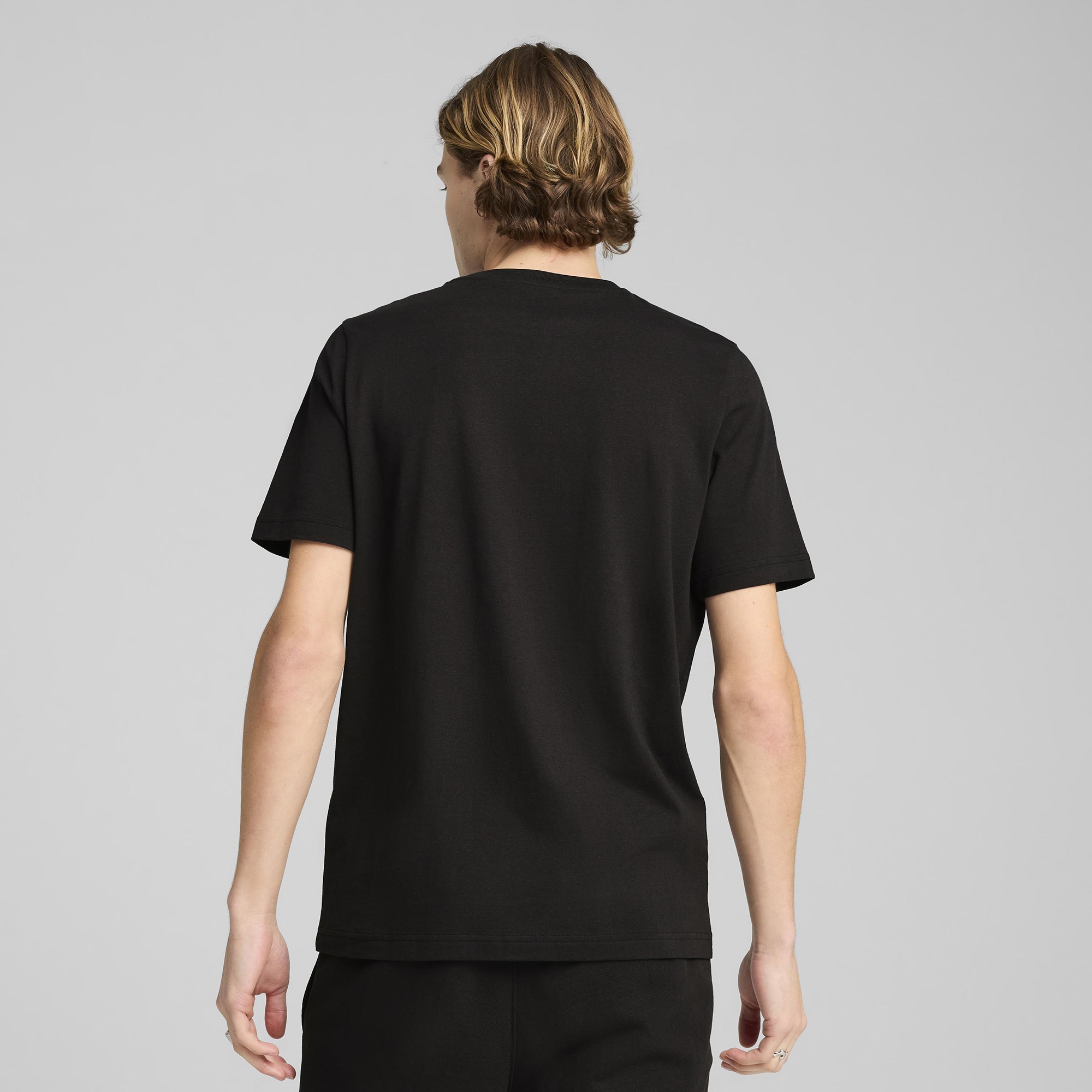 Puma Ess Elevated Erkek Siyah T-Shirt