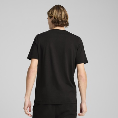  Puma Ess Elevated Erkek Siyah T-Shirt