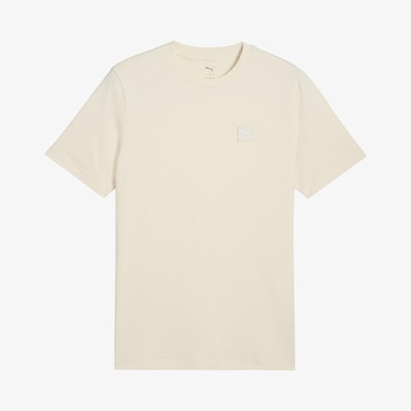  Puma Ess Elevated Erkek Krem T-Shirt