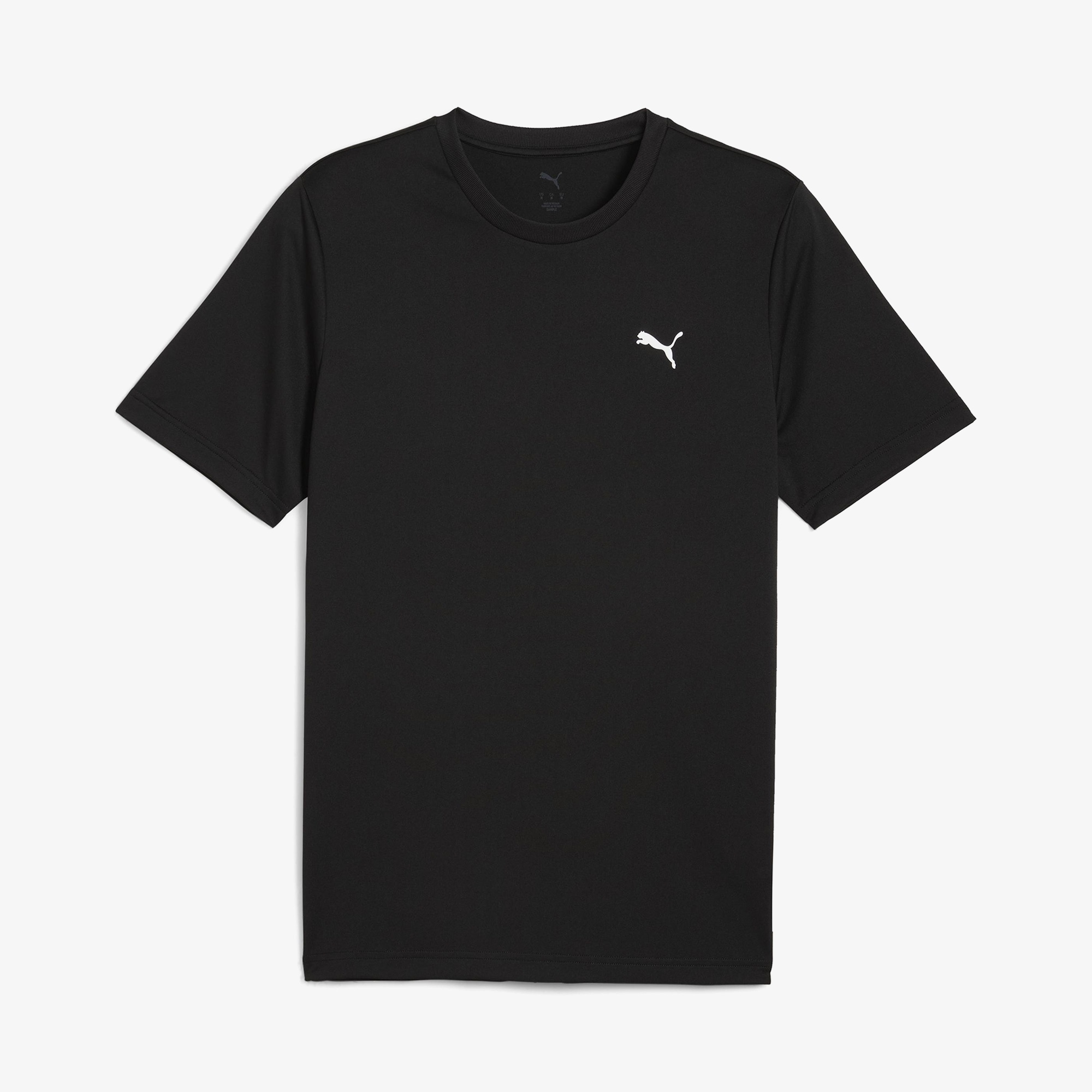 Puma Small Logo Poly Erkek Siyah T-Shirt