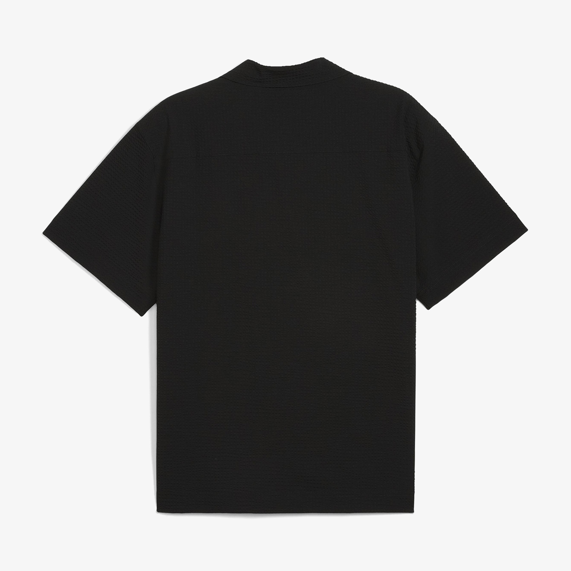 Puma Wardrobe Ess Relaxed Erkek Siyah Gömlek