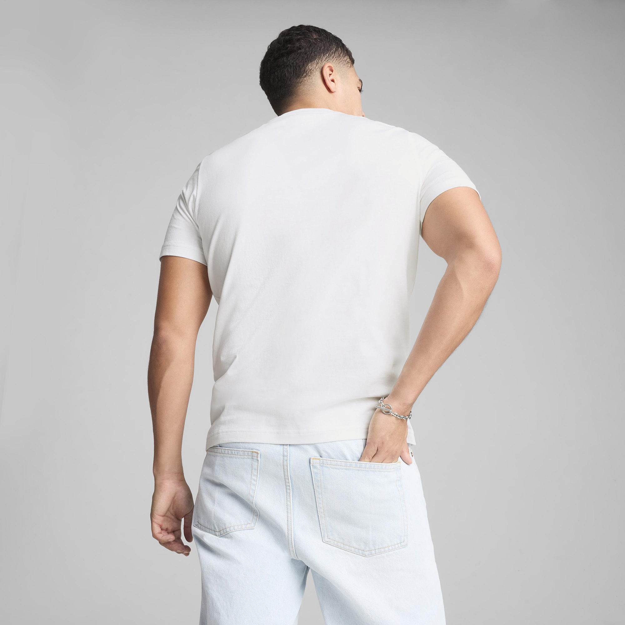 Puma Graphics Puma Bonsai Erkek Beyaz T-Shirt