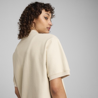  Puma Premium Jacquard Erkek Beyaz T-Shirt