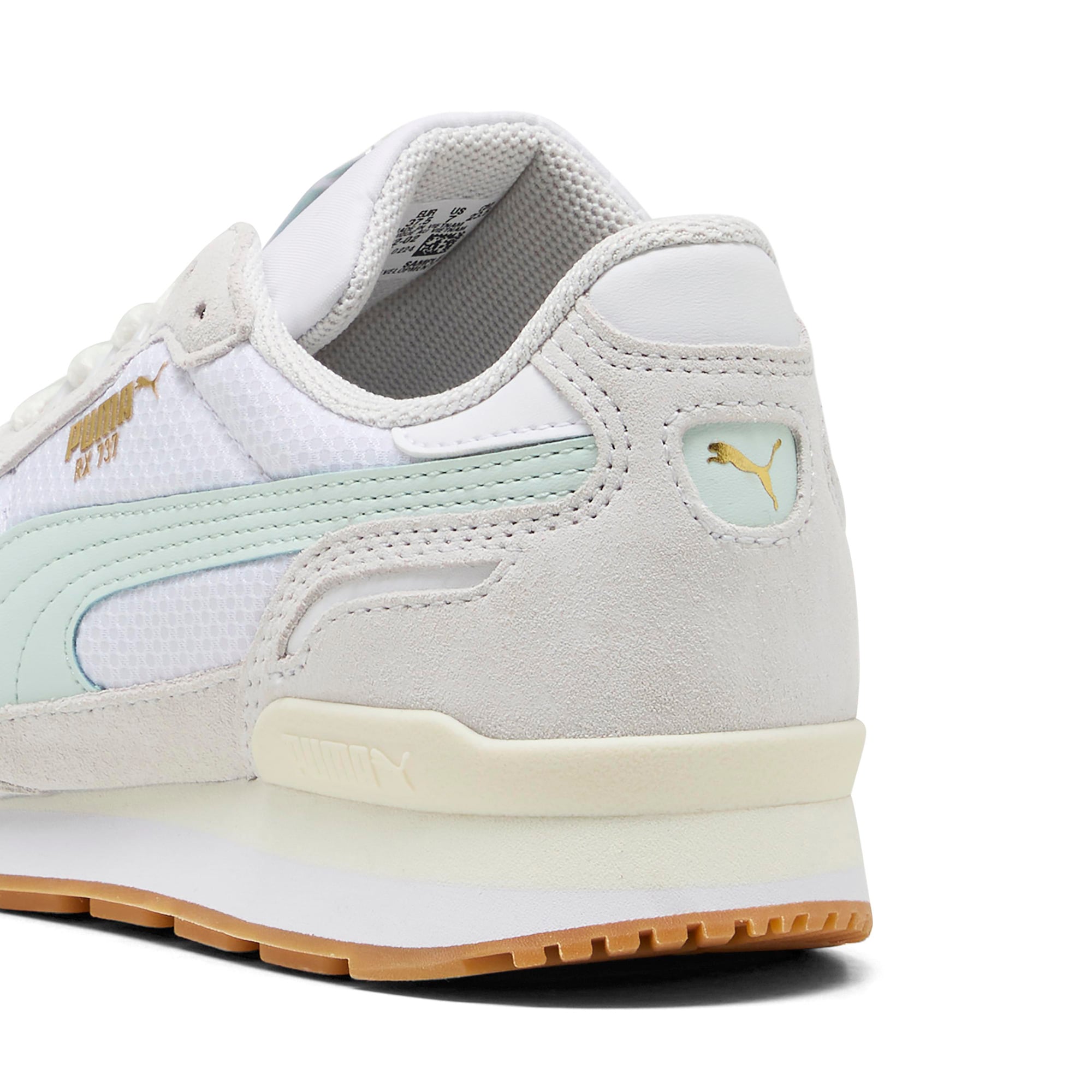 Puma Puma Rx 737 Mesh Wns Kadın Beyaz Spor Ayakkabı Sneaker | FashFed Beyaz - 7. görsel