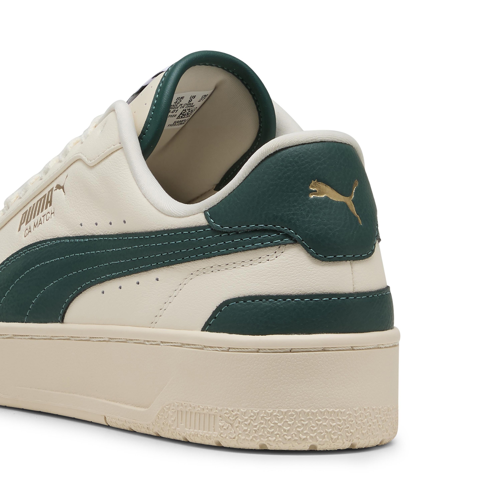 Puma Ca Match Premium Erkek Bej Spor Ayakkabı