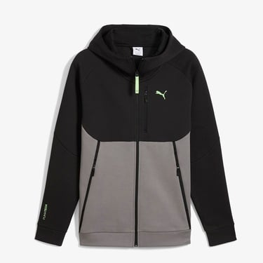  Puma Pumatech Full-Zip Hoodie Erkek Gri Eşofman Üstü