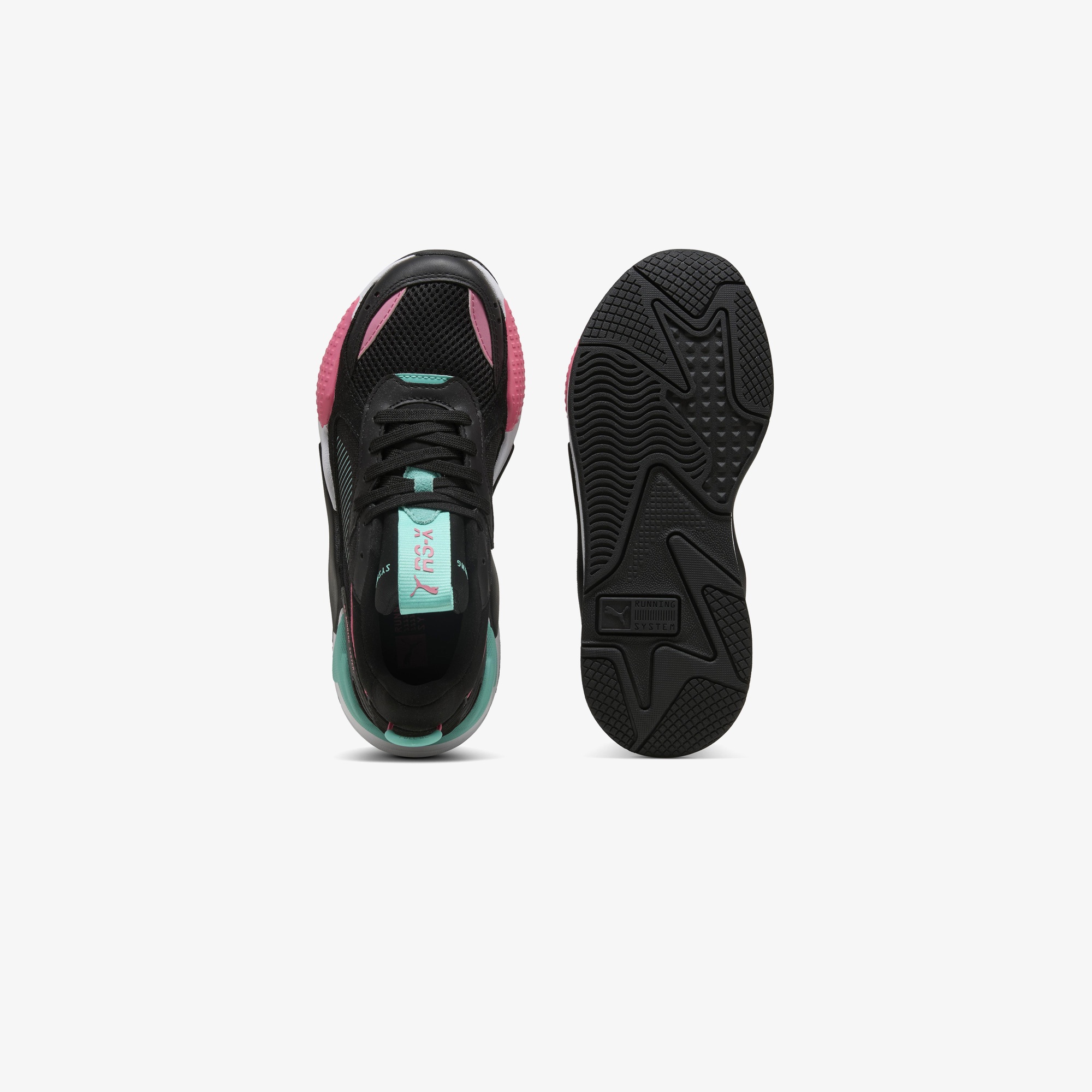 Puma RS-X Reinvention Kadın Pembe/Yeşil/Siyah Spor Ayakkabı