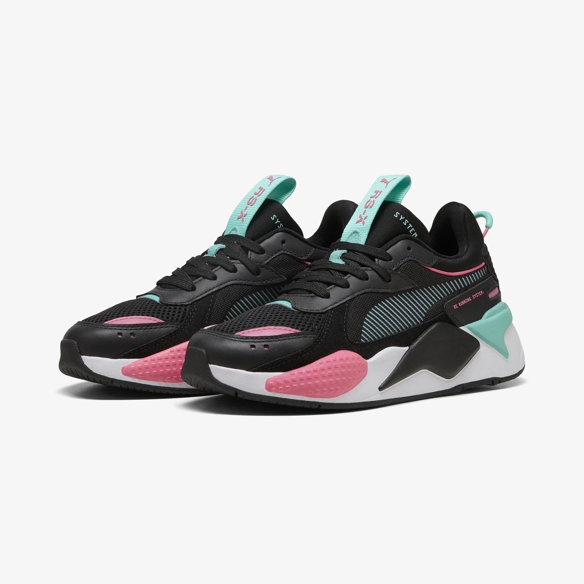 Puma RS-X Reinvention Kadın Pembe/Yeşil/Siyah Spor Ayakkabı